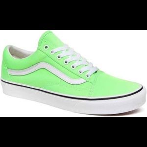 Neon green vans